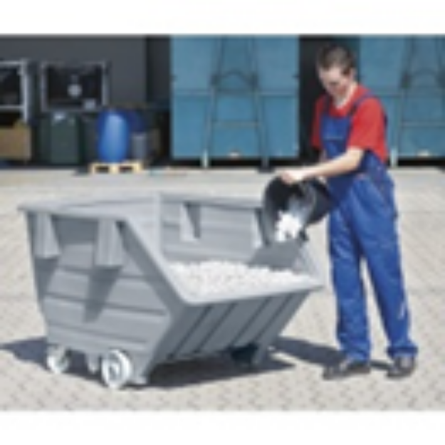 Picture of Tilting skip made of polyethylene