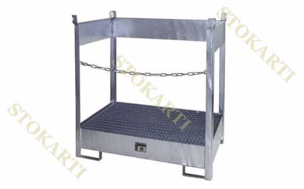 Picture of Storage and transport pallet with sump tray, 