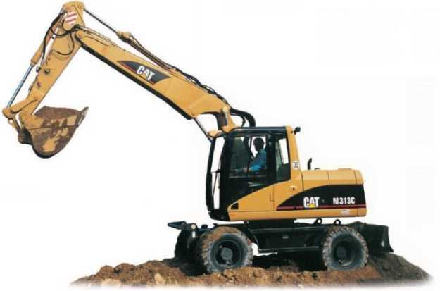 Picture of CATERPILLAR M313 CCH2A00560 Wheeled Excavator