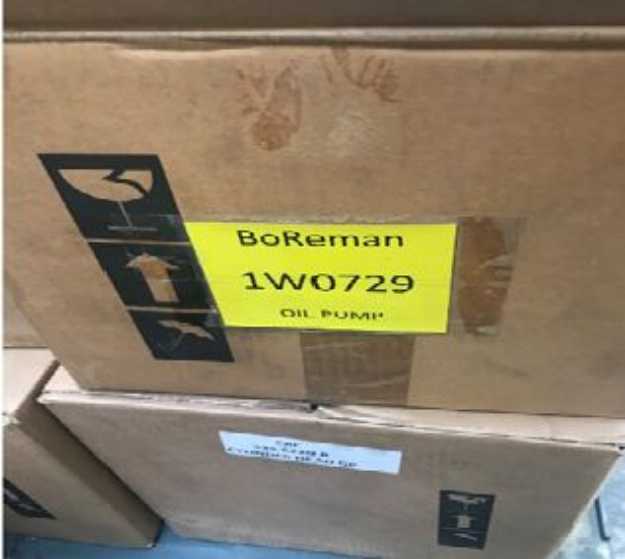 Picture of CATERPILLAR 1W0729 R PUMP G - EXCHNG. REMAN