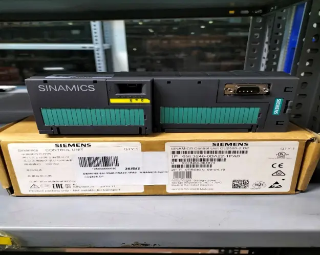 Picture of SIEMENS 6SL3246-0BA22-1PA0 SINAMICS Control Unit CU240S DP 