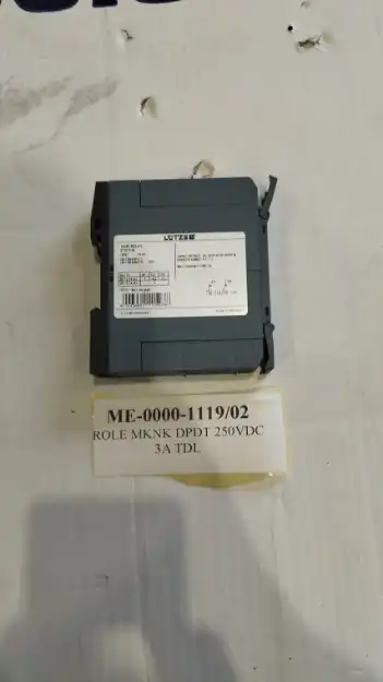 Picture of LUETZE 815012.00 RELAY MKNK DPDT 250VDC 3A TDL